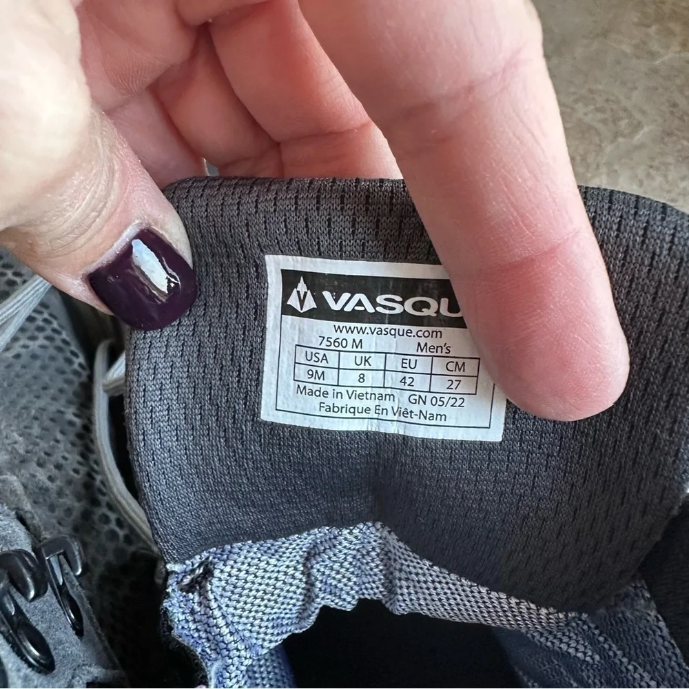Vasque Torre AT GTX Gray Waterproof Hiking Boots​​​​